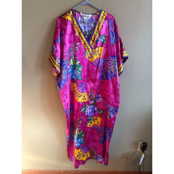 Winlar Asian FanMuMu kaftan OS pajama dress - Picture 1 of 6